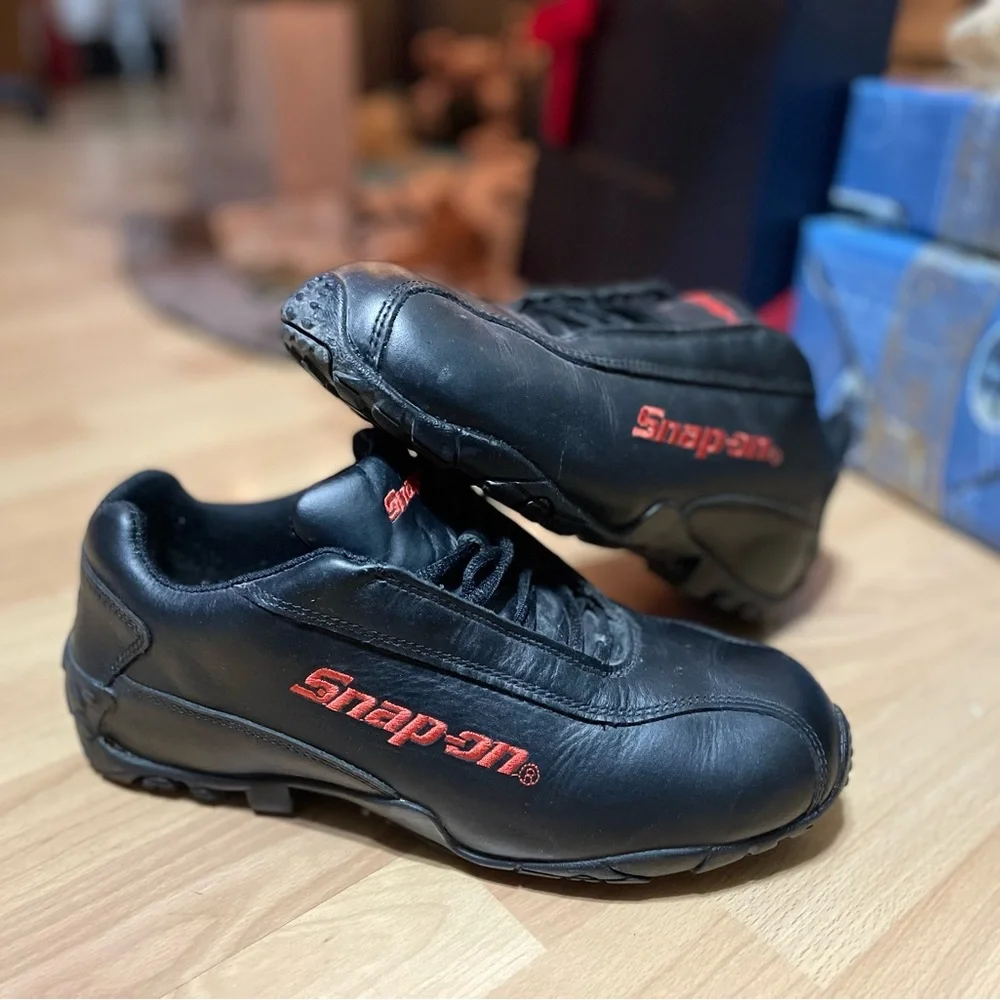 snap-on | Shoes | Snapon Black Work Shoes | Poshmark
